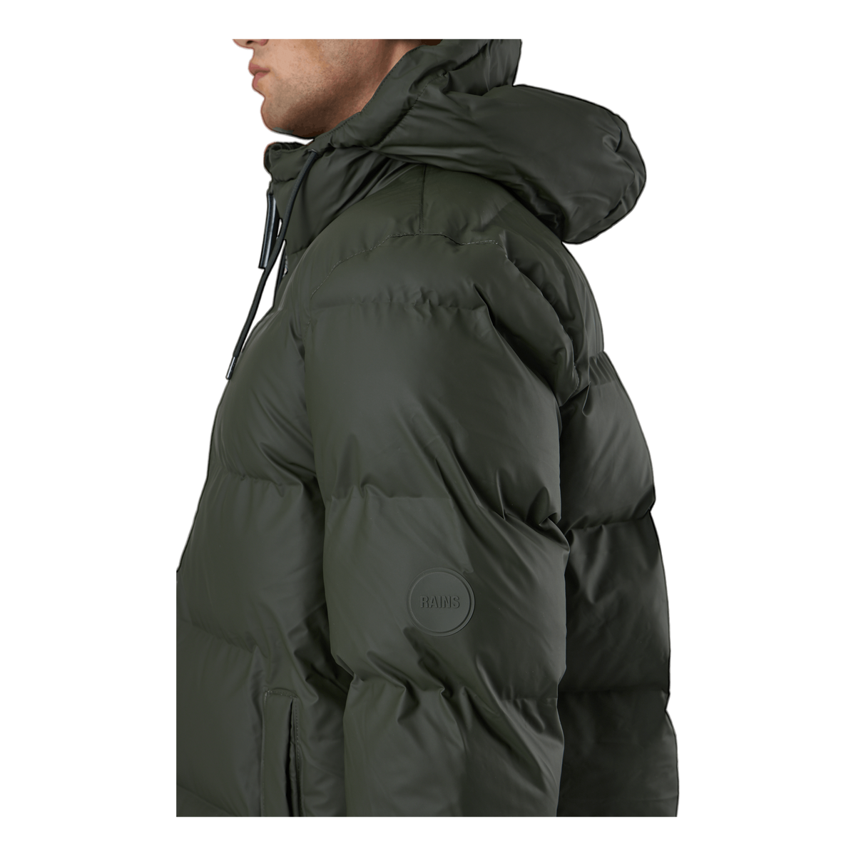 Rains Long Puffer Jacket