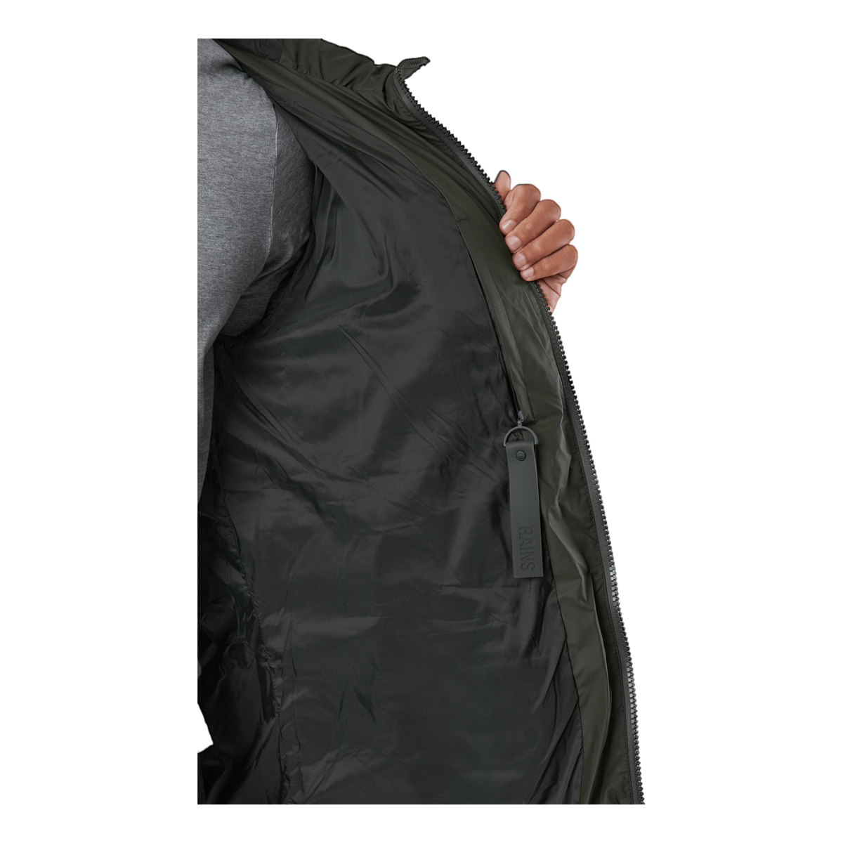 Rains Long Puffer Jacket