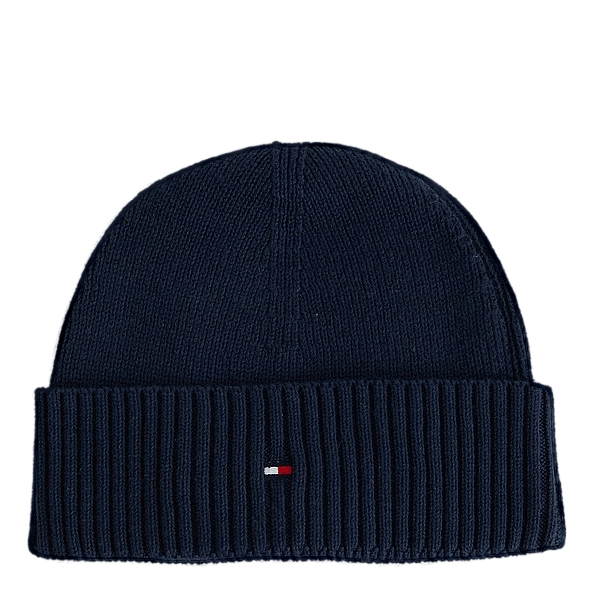 Essential Rib Short Beanie Tommy