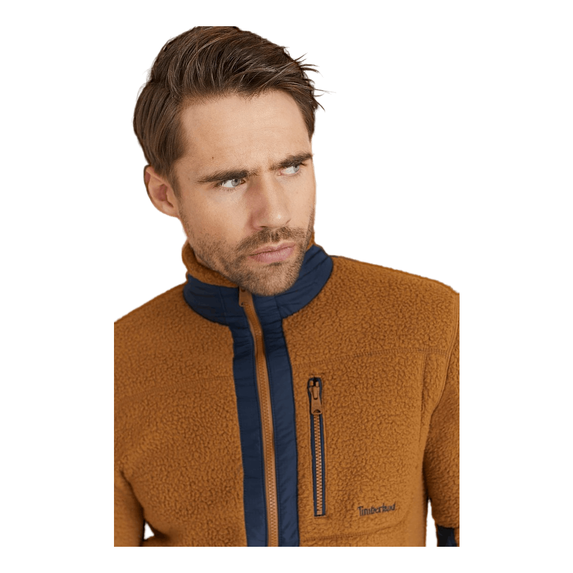Timberland Mm Sherpa Fleece Jacket Rubber