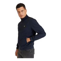 Lyle & Scott Fleece Lined Funnel Neck Jacke Dark