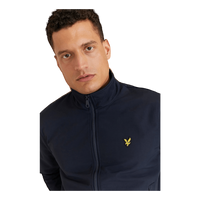 Lyle & Scott Fleece Lined Funnel Neck Jacke Dark