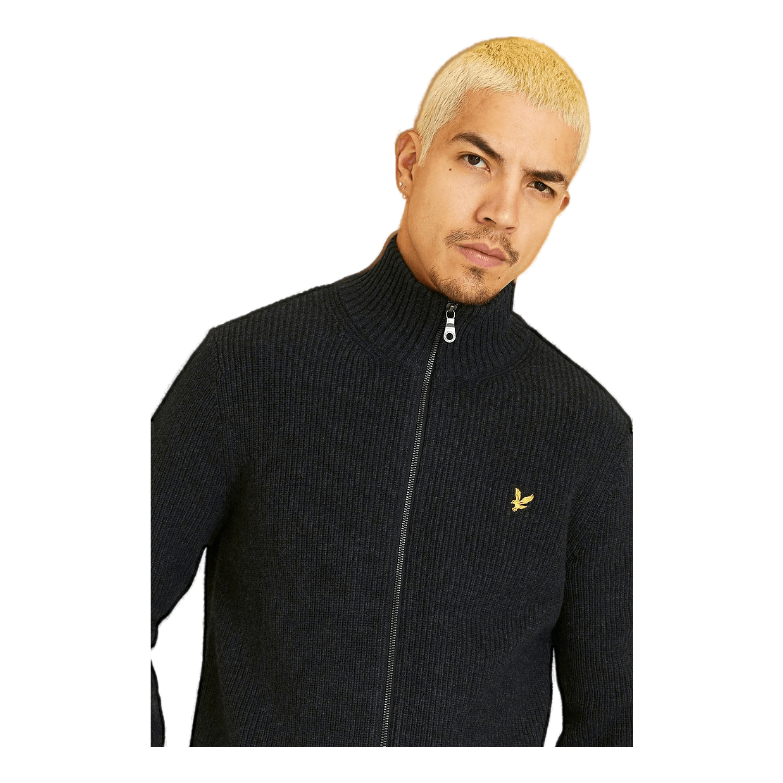 Lyle & Scott Knitted Rib Zip