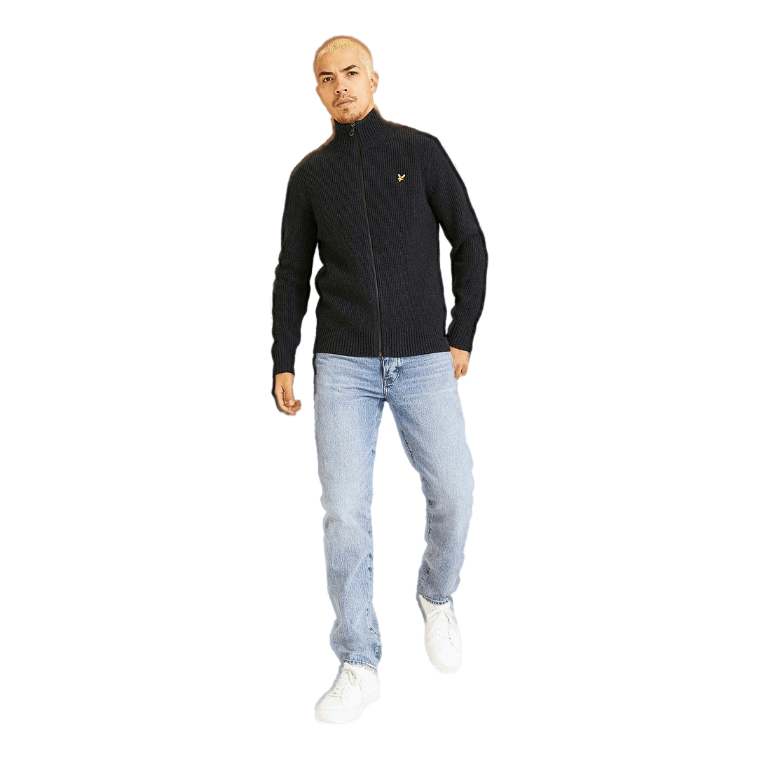 Lyle & Scott Knitted Rib Zip