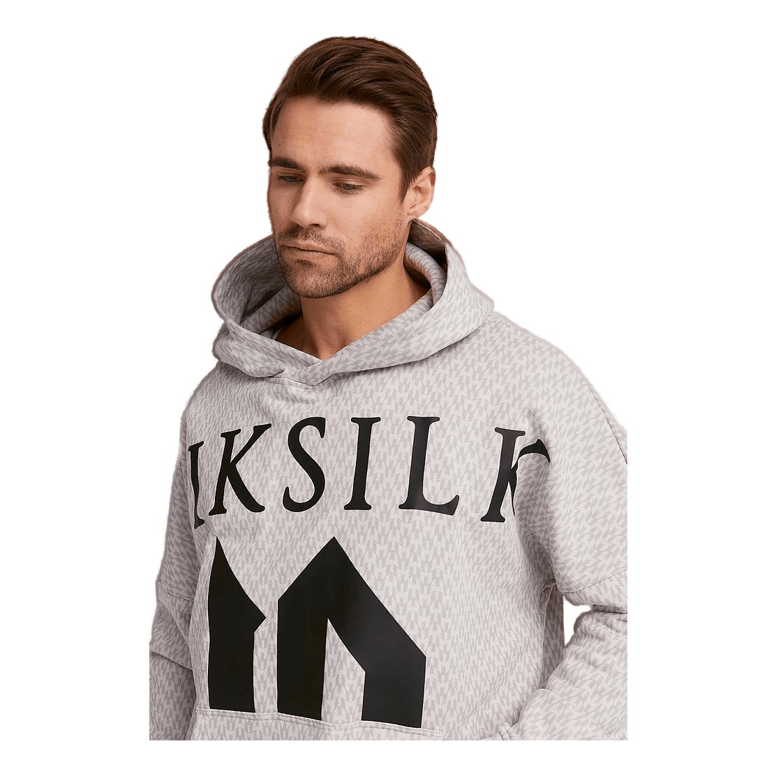 Messi X Siksilk Monogram Print