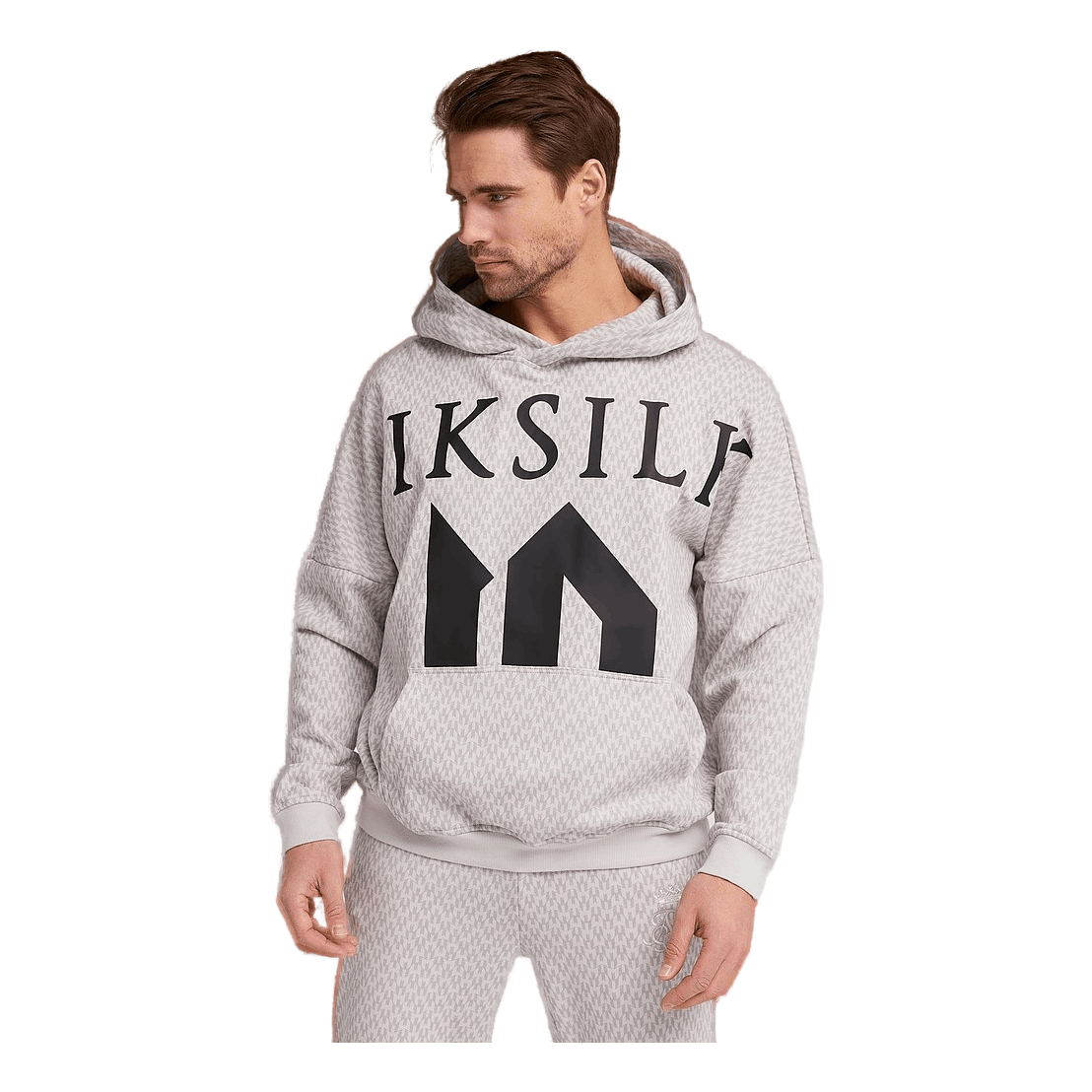 Messi X Siksilk Monogram Print