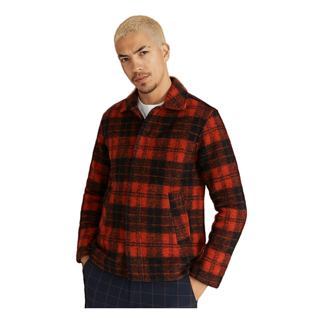 M Wool Shirt 103 Check