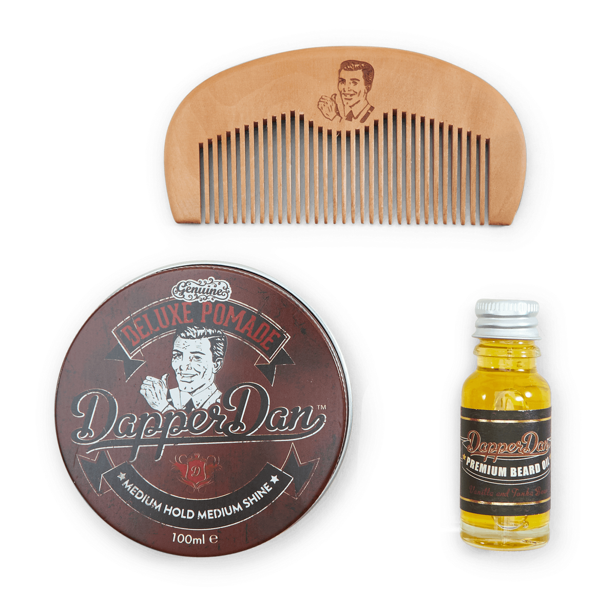 Hairy Man Combo-deluxe Pomade Deluxe Pomande