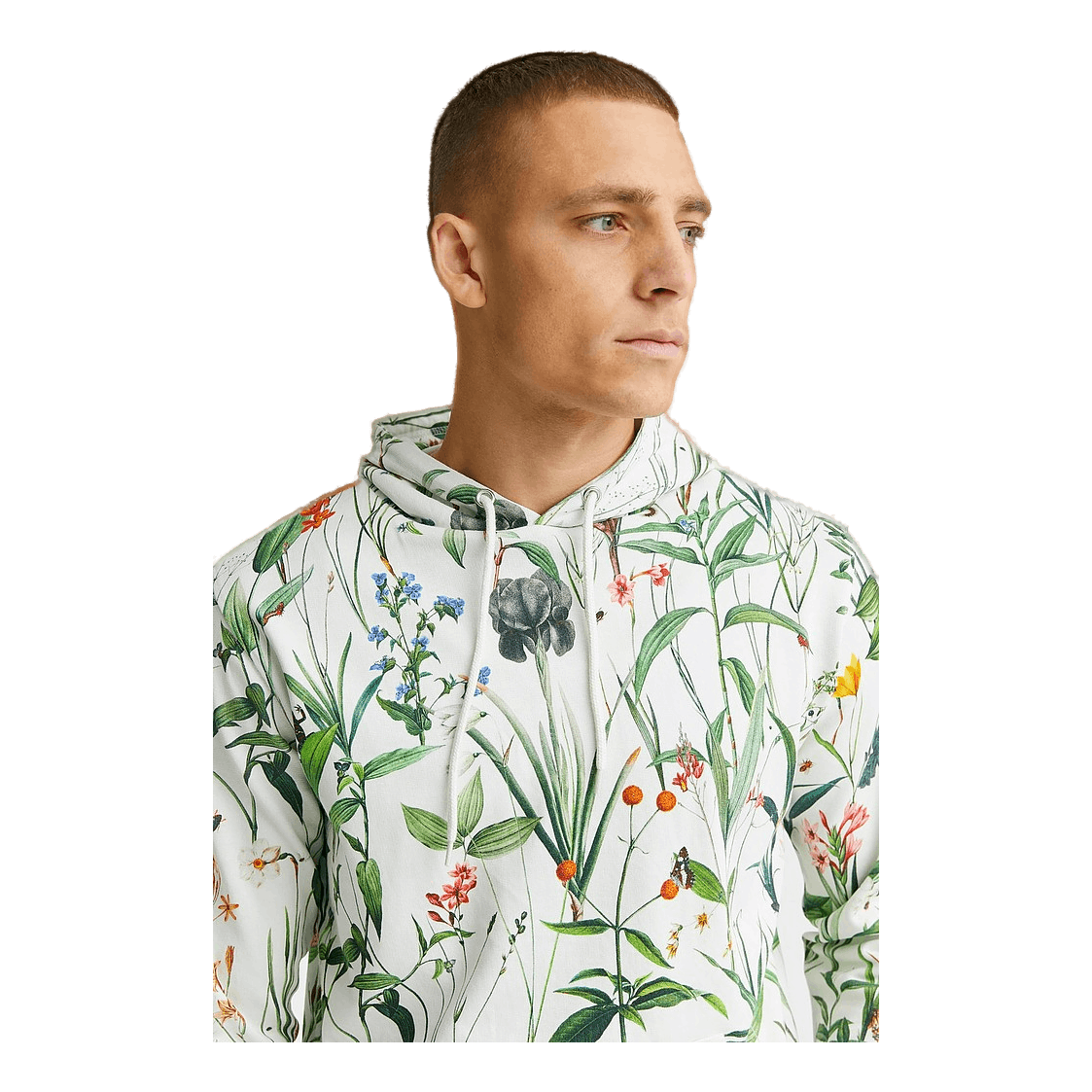 Hoodie Falun Flower Field Whisper
