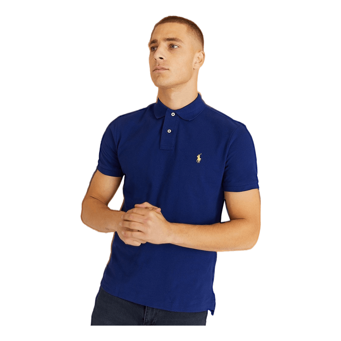 Polo Ralph Lauren Custom Slim Fit Mesh Polo Shirt