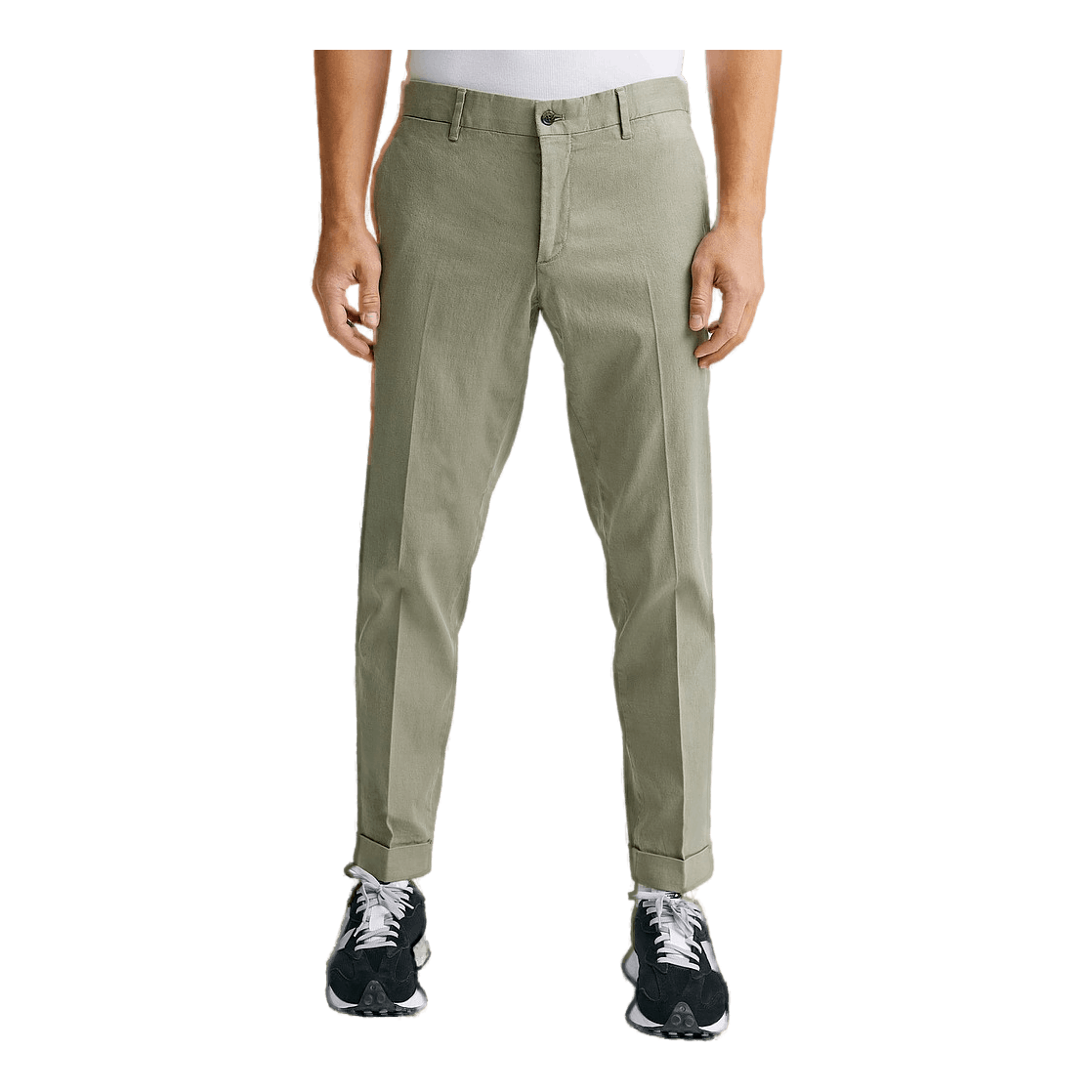 J.Lindeberg Grant Linen Stretch Pants Vetiver