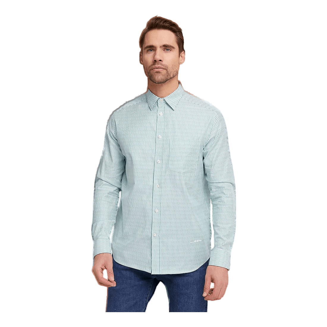 J.Lindeberg Ithica Stripe Oxford Reg Shirt