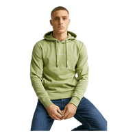 Interlock Micro Logo Hoodie Sage