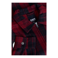 Check Zip Overshirt