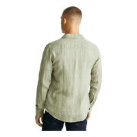 Clean Linen Slim Shirt Vetiver
