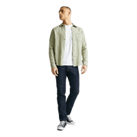 Clean Linen Slim Shirt Vetiver