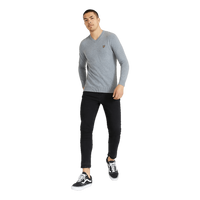 Cotton Merino V Neck Jumper Mid