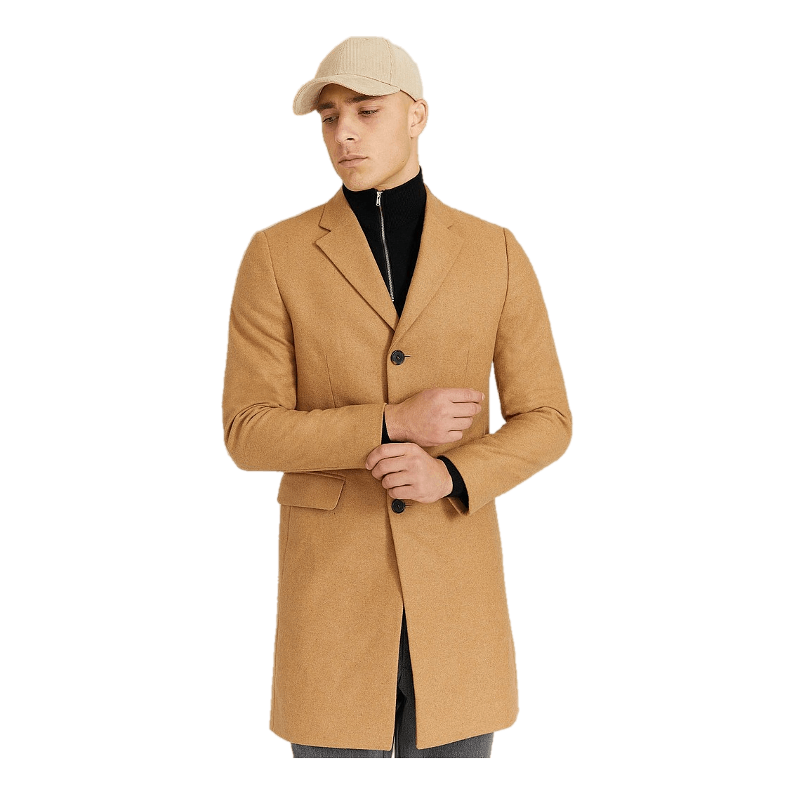 Studio Total Lambton Wool Coat Camel