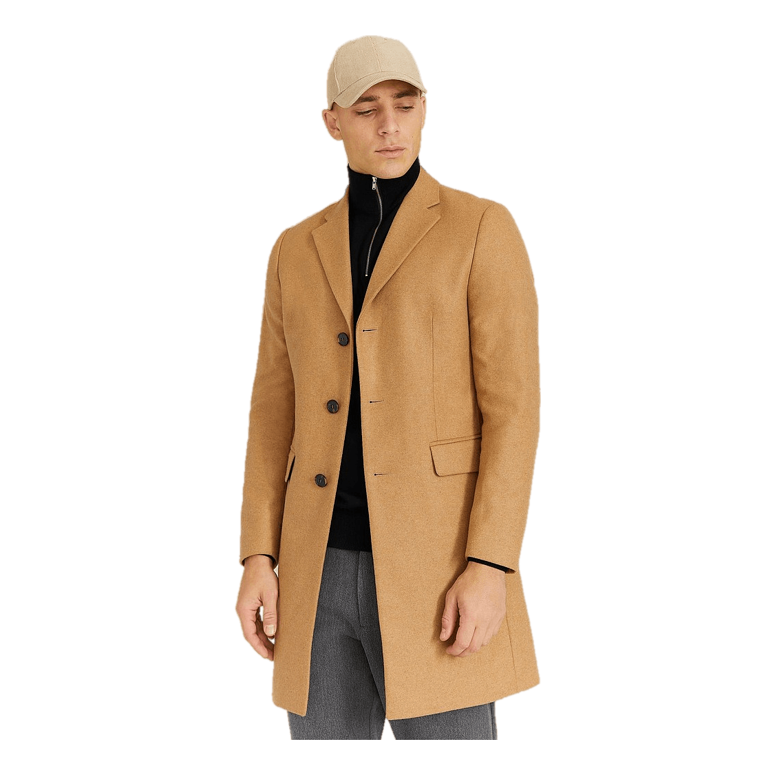 Studio Total Lambton Wool Coat Camel