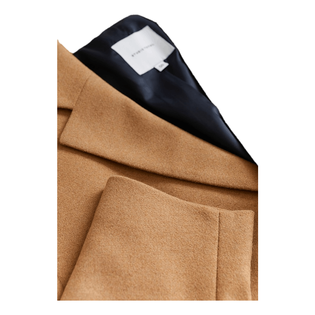Studio Total Lambton Wool Coat Camel