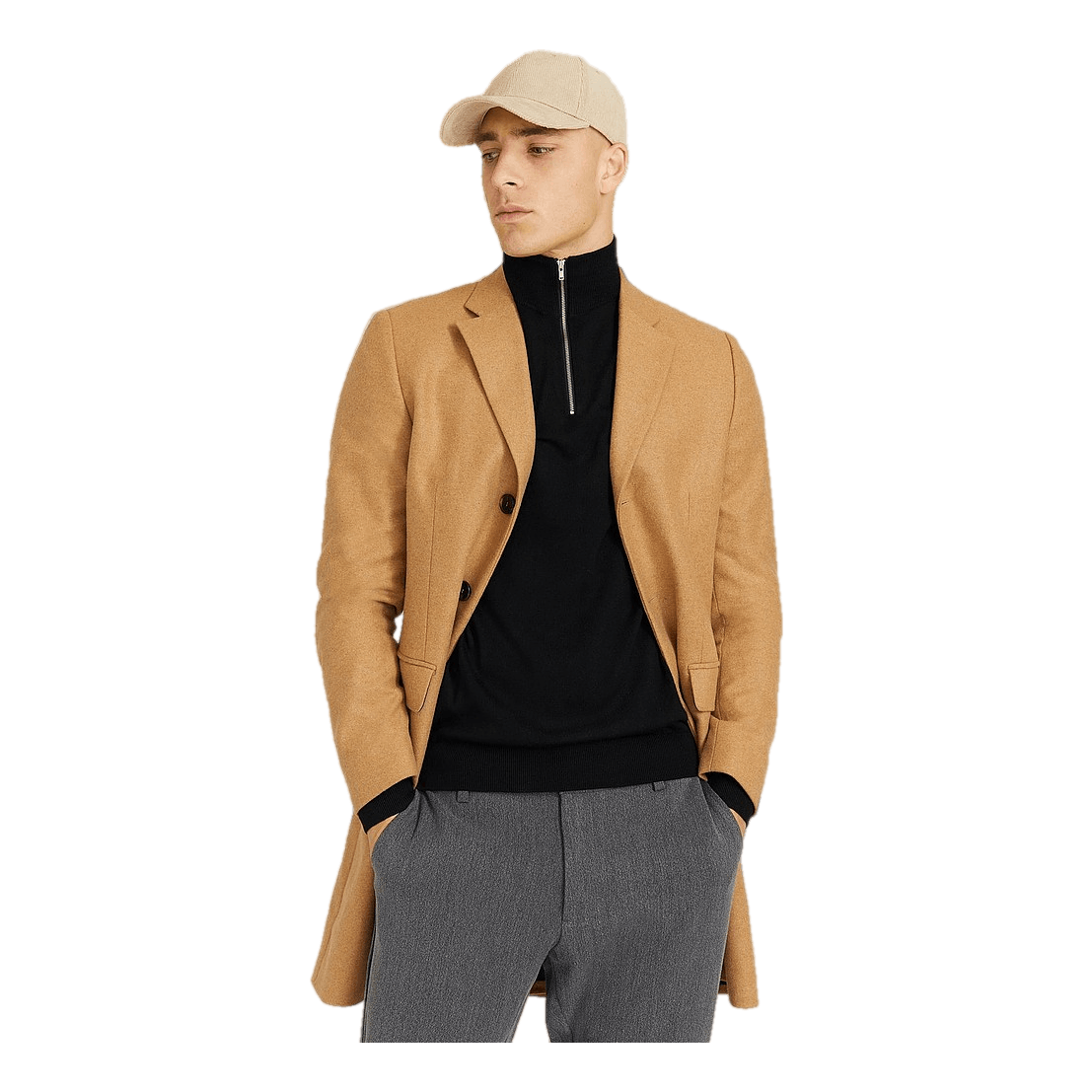 Studio Total Lambton Wool Coat Camel