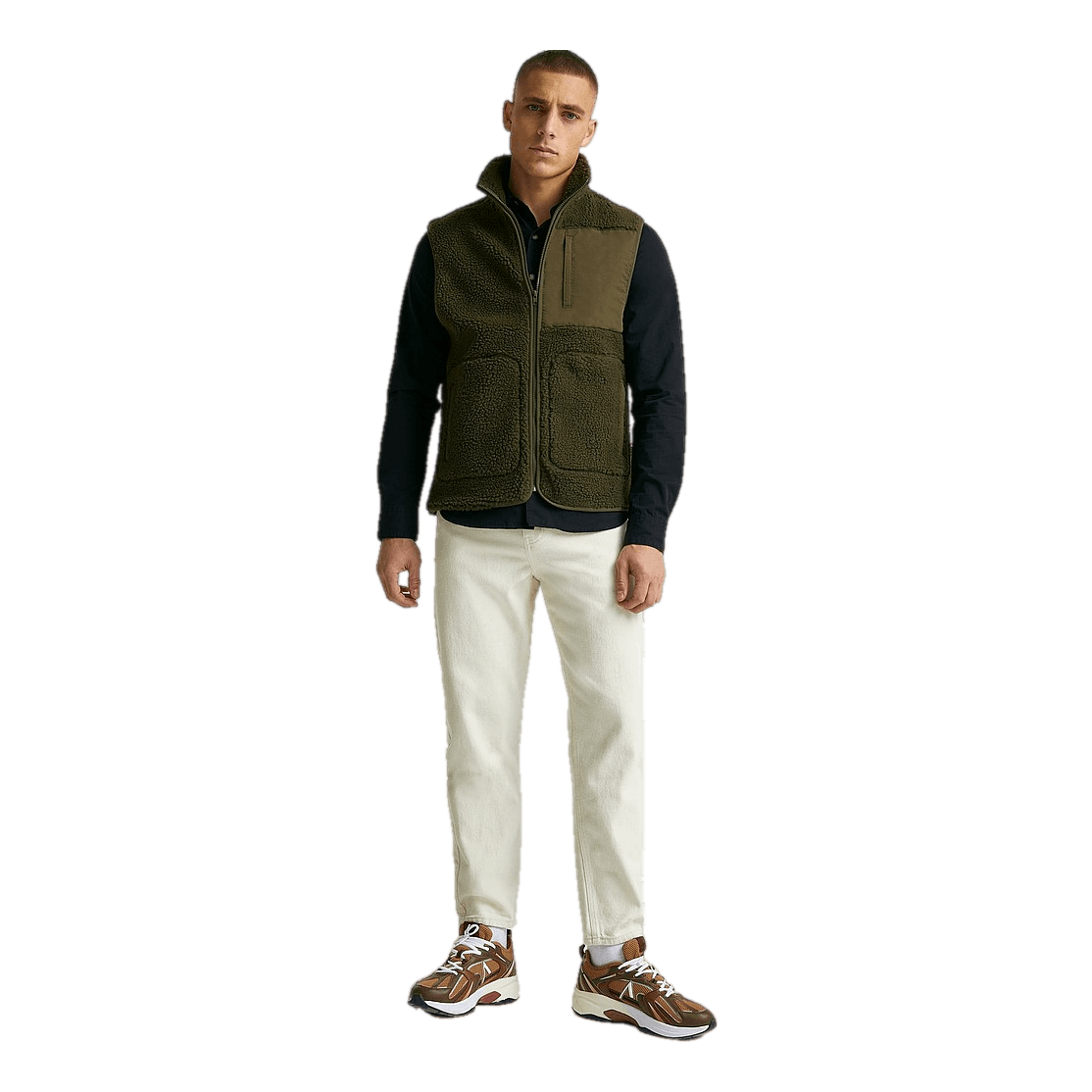Studio Total Regular Tapered Twill