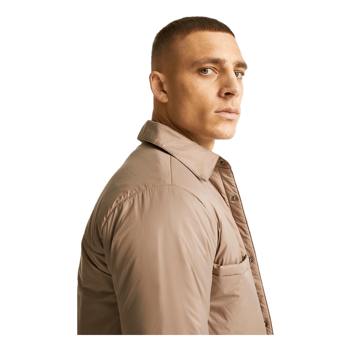 Studio Total Recycled Padded Overshirt