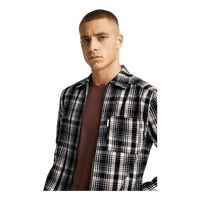 Studio Total Zip Check Overshirt