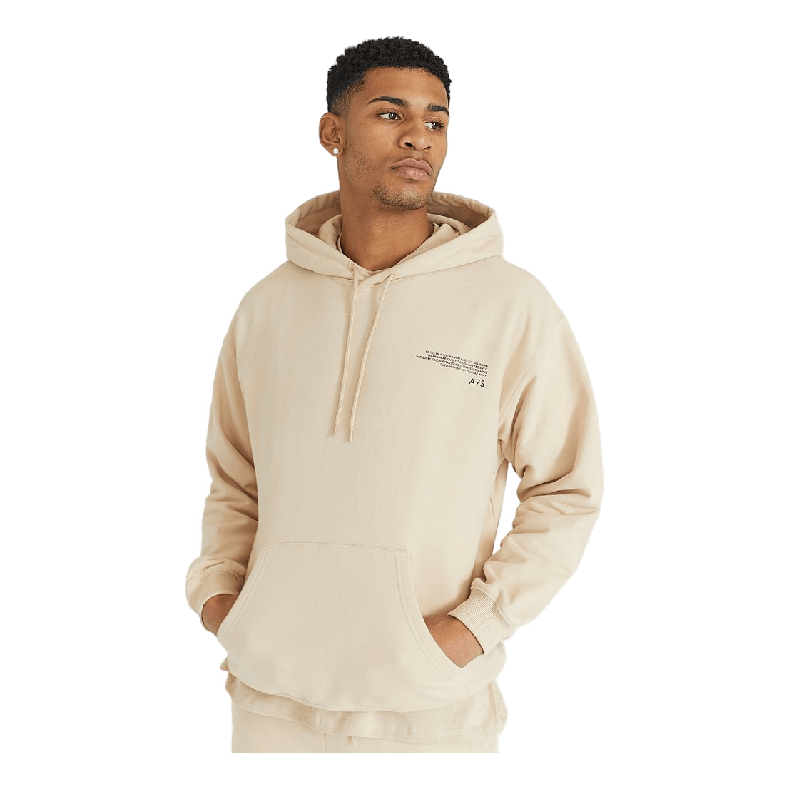 Hood Small Text Print