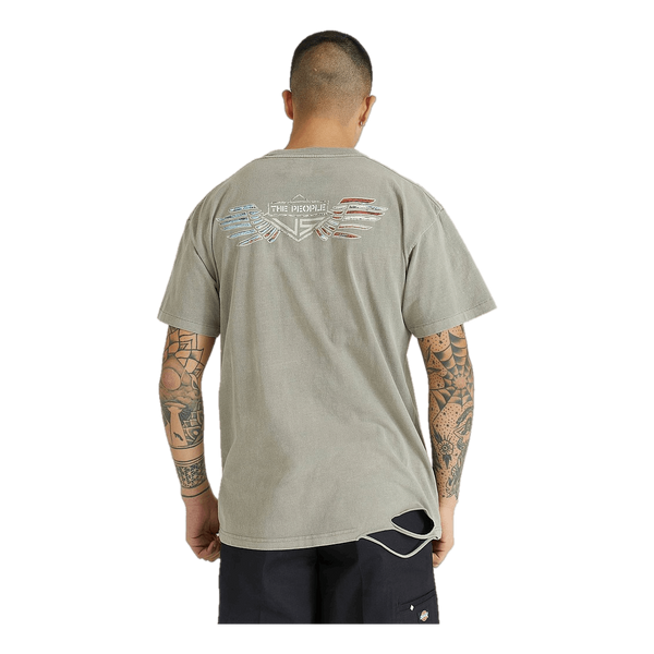 Rally Eagle Vintage Tee Cement