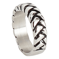 Ring Steel Silver Steel