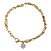 Bracelet Steel Gold