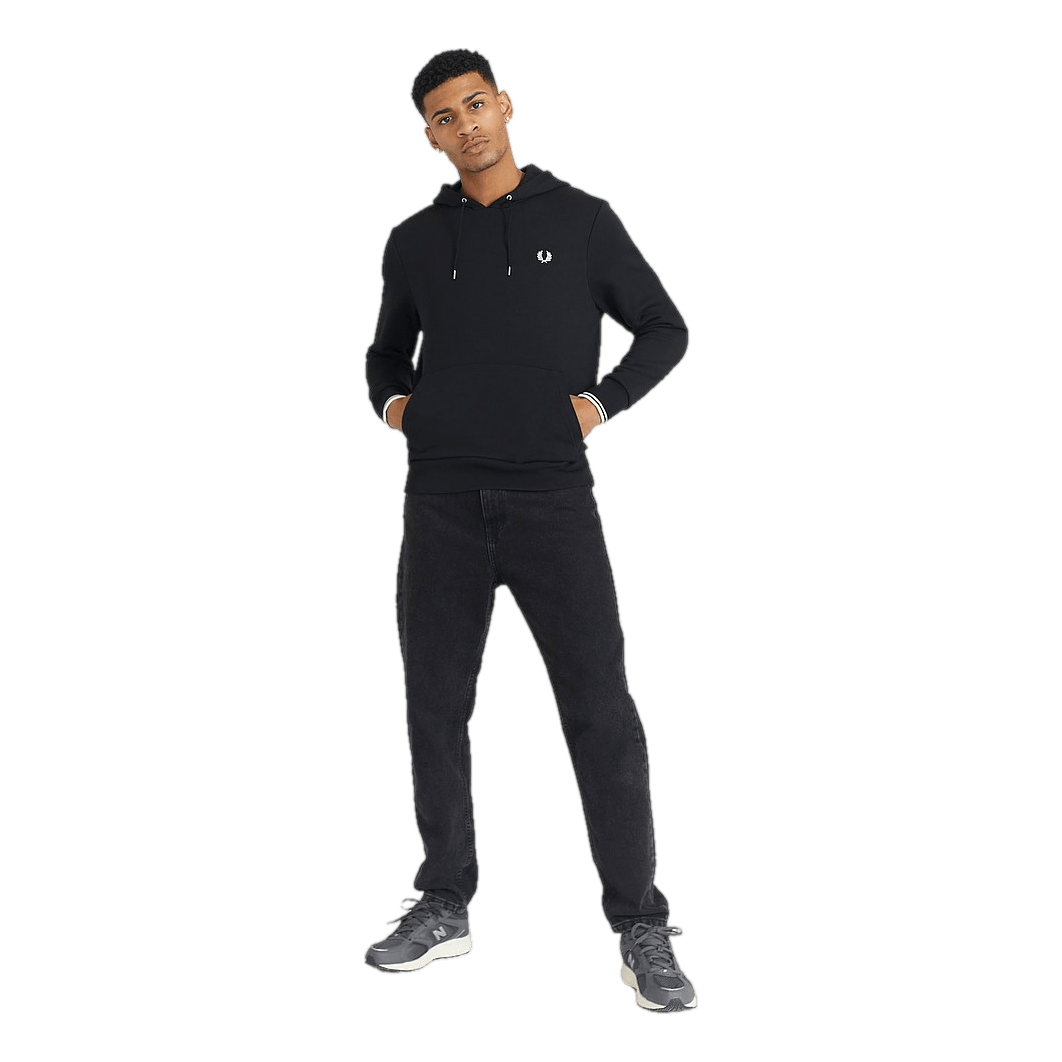 Fred Perry Tipped Hooded Sweatsh 102