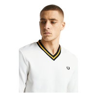 Fred Perry Tip Pique Textured Jumper 129