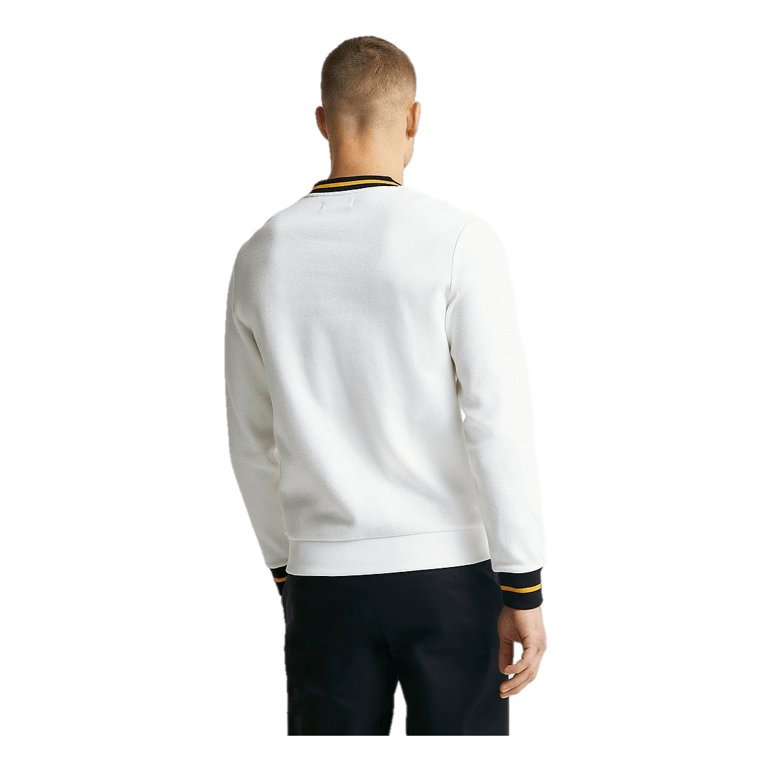Fred Perry Tip Pique Textured Jumper 129