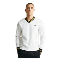 Fred Perry Tip Pique Textured Jumper 129