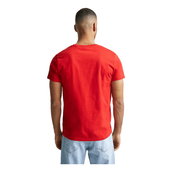 D2. Tiger Ss T-shirt  Red