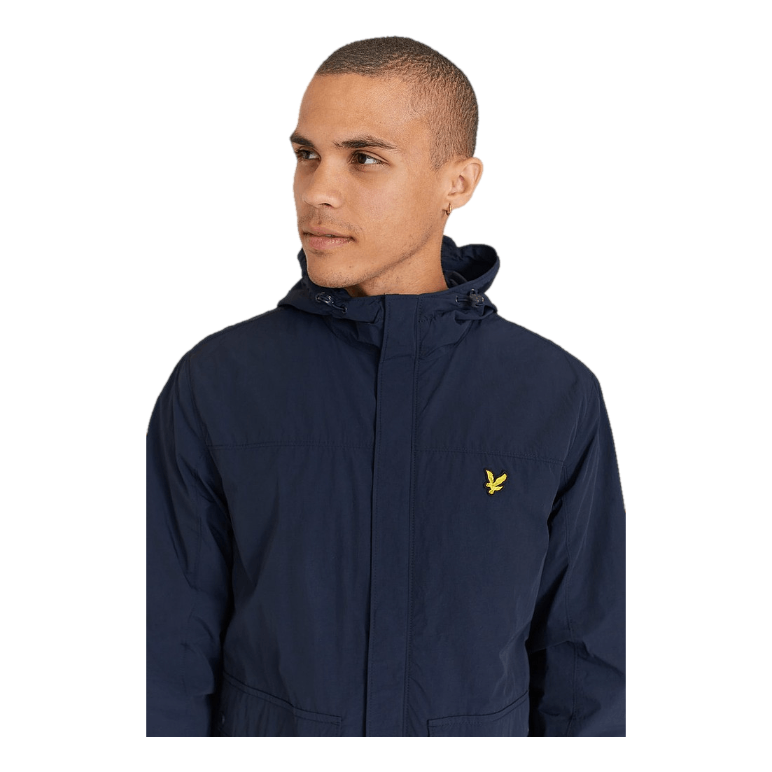Lyle & Scott Hooded Pocket Jacket Dark