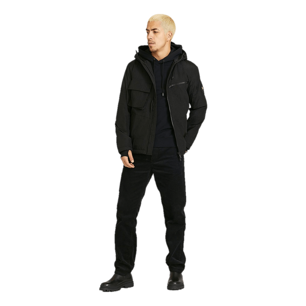 Lyle & Scott Wadded Dual Pocket Jacket With Jet