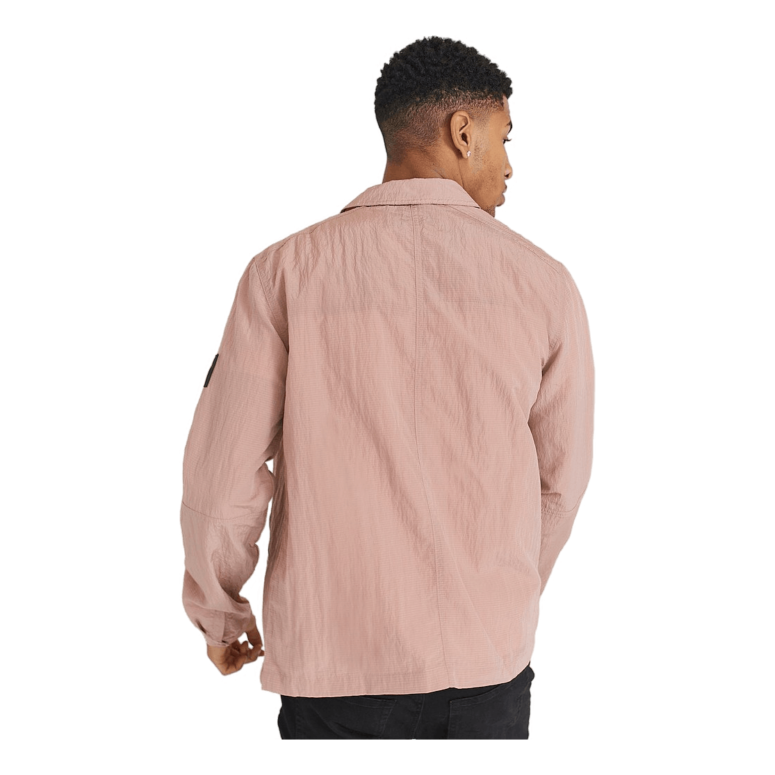 Lyle & Scott Dual Zip Overshirt Stone