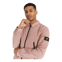 Lyle & Scott Dual Zip Overshirt Stone