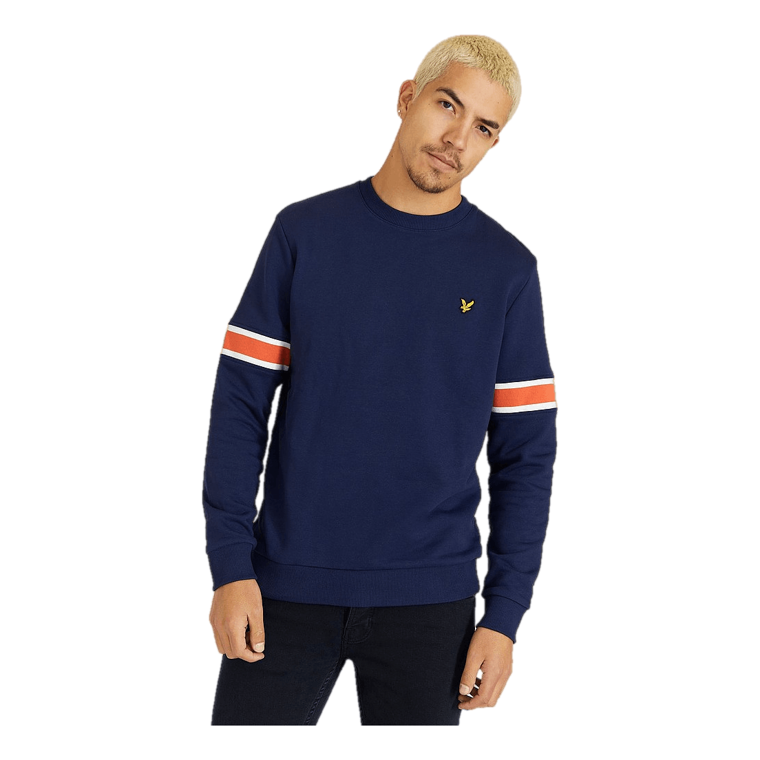 Lyle & Scott Sleeve Rib Insert Sweatshirt
