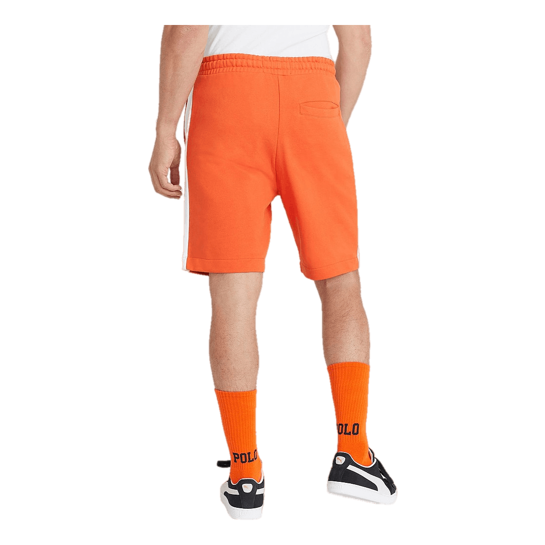 Lyle & Scott Side Panel Sweat Shorts W100 Burnt Sienna