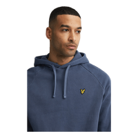 Lyle & Scott Pigment Dye Hoodie Dark