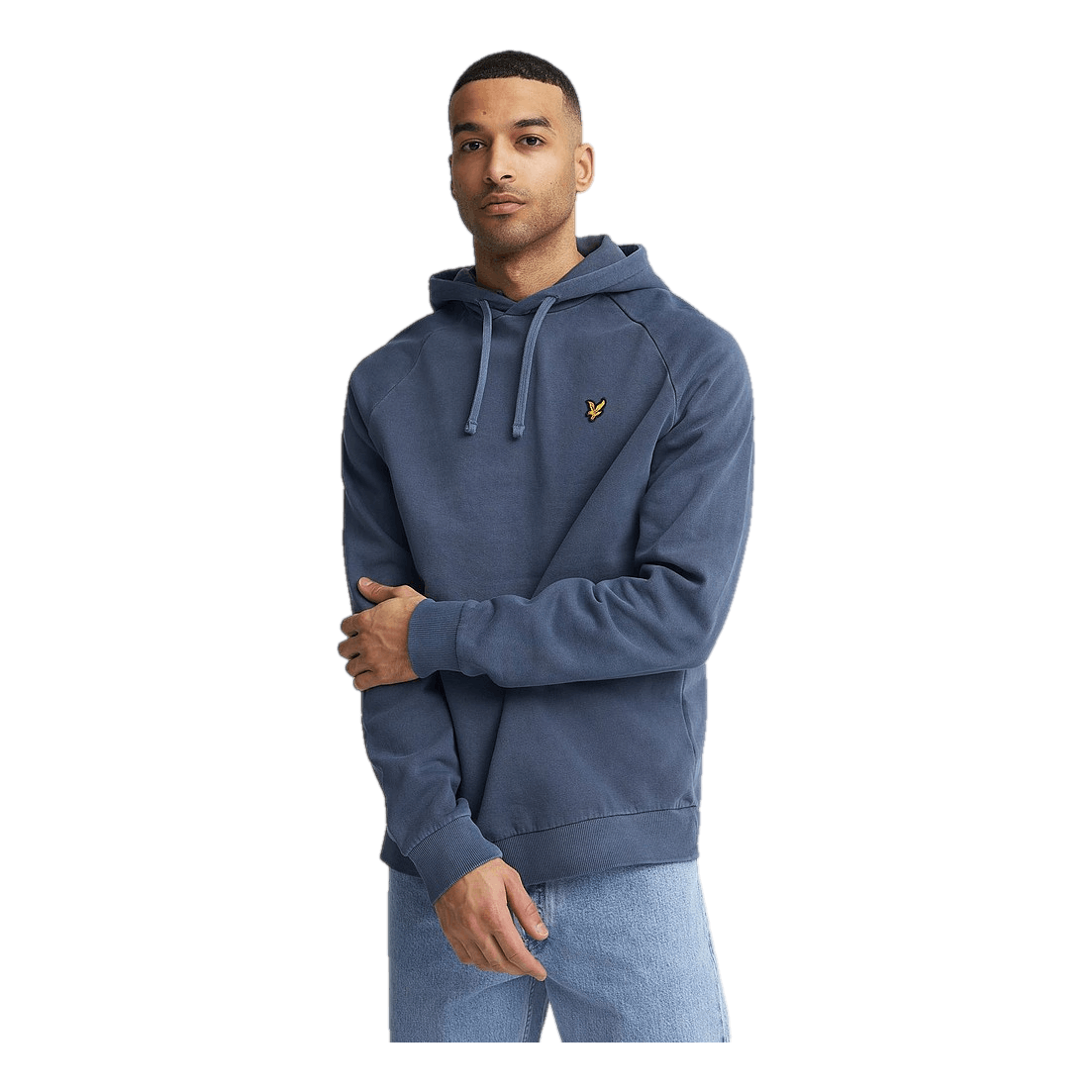 Lyle & Scott Pigment Dye Hoodie Dark