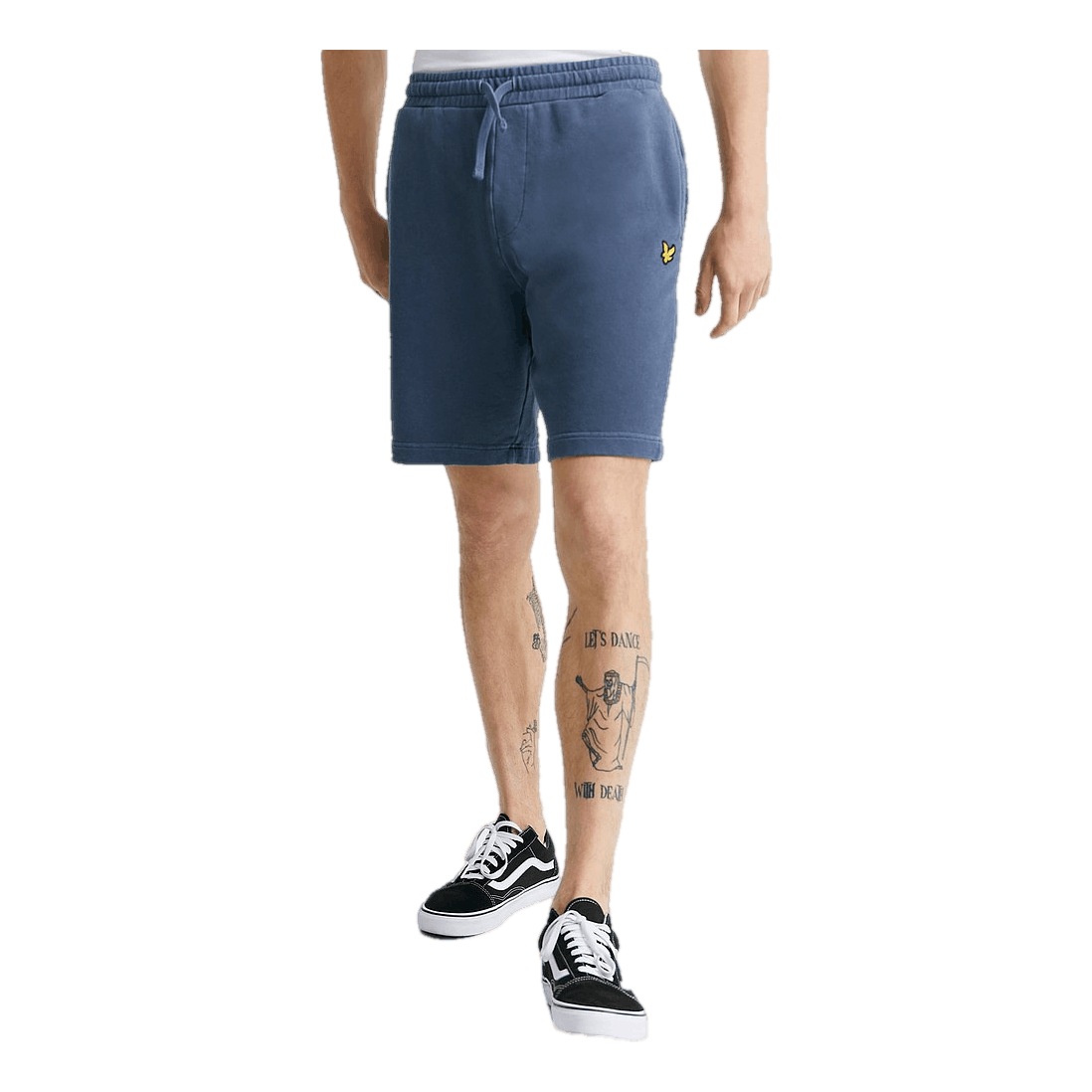 Lyle & Scott Pigment Dye Sweat Short Dark