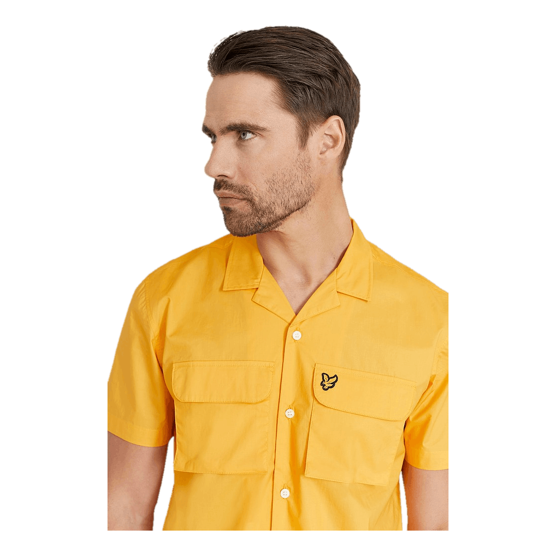Lyle & Scott Utility Pocket Shirt W103 Sunflower