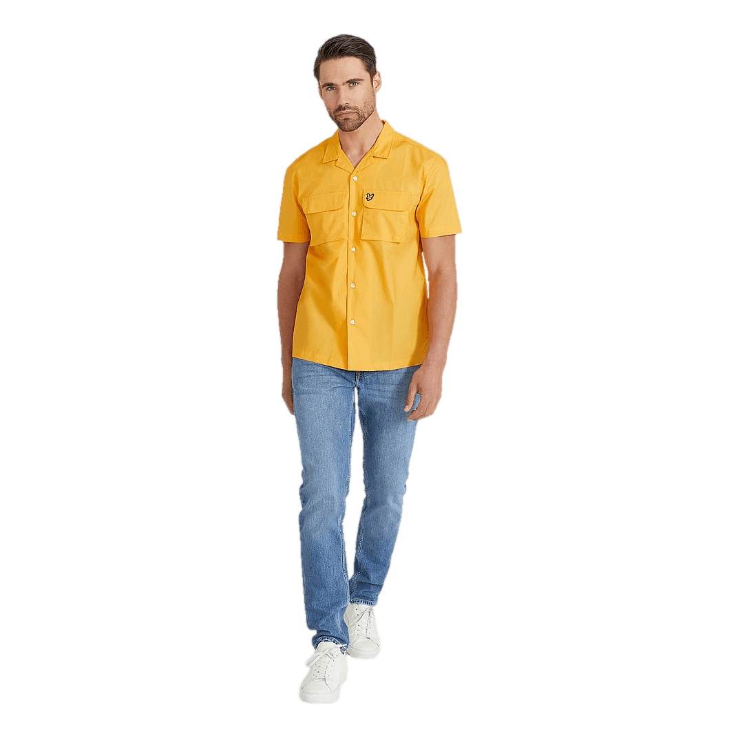 Lyle & Scott Utility Pocket Shirt W103 Sunflower