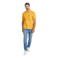 Lyle & Scott Utility Pocket Shirt W103 Sunflower