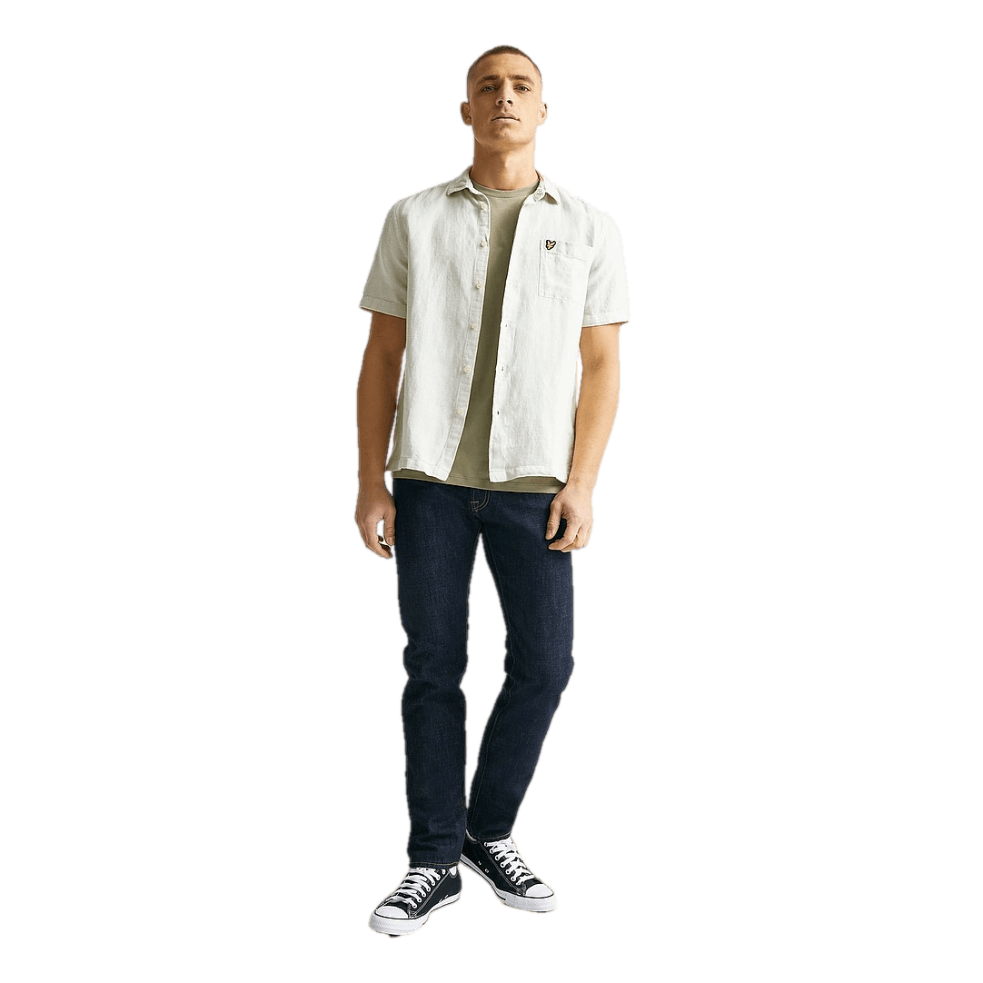 Lyle & Scott Ss Washed Oxford Linen Shirt